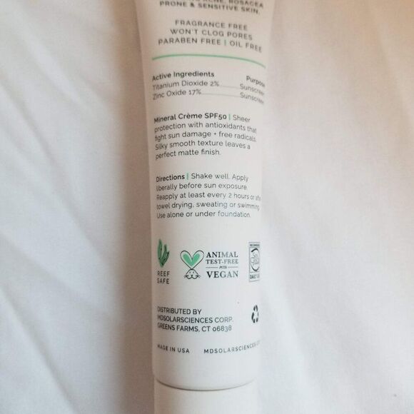 MDSolarSciences Mineral Crème SPF50 - Picture 9 of 10